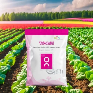 100% Organic Water-Soluble Fertilizer with Amino Acid, Humic Acid, and Seaweed Extract for Fruits, Vegetables, and Crops