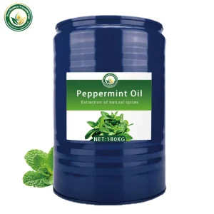 100% Pure Peppermint Essential Oil Steam Distilled Menthol Aroma Bulk for Food Flavor Cosmetic OEM Private Label
