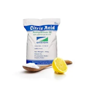 108MT Organic Citric Acid CAS 77-92-9 Citric Acid Monohydrate Powder