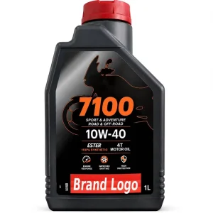 10W40 Fully Synthetic Motorcycle Oil for Four Stroke (4T) Motorcycles