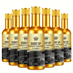 120ml Boost up Catalytic Convertor Cleaner Exhaust System Pipe Carbon Removal Cleaner Fuel System Treatment Oil Additive