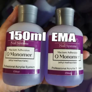 150/120/70/40ml EMA Nail Acrylic Powder & Liquid Monomer 3-8min Fast Dry Carving/Extension/Dipping Crystal Acrylic Liquid