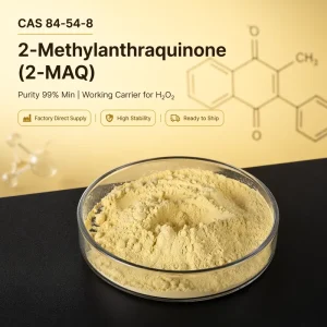2-Methyl Anthraquinone (CAS 84-54-8) 99% Purity Light Yellow Powder for Dyestuff Intermediates 25kg Drum