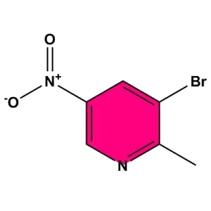 3-Bromo-2-methyl-5-nitropyridine CAS 186593-42-0 for Organic Synthetic Intermediate