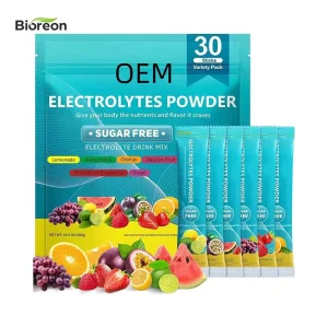 30 Packets Sugar Free Electrolytes Powder Zero Calorie Carbs Electrolyte Mix Drink Powder Sport Nutrition Supplement