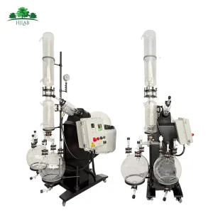 30L Rotary Evaporator With Dual Receiving Flask for Chemical Synthesis Lab and Professional Solvent Recovery System