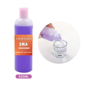 500ml Salon Use Nail Art Acrylic Liquid Odorless Full Seasons Fast Middle Slow Speed Custom Brand EMA MMA Monomer