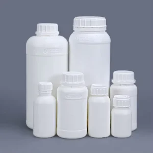 50ML 1000ML Thickened Leakproof Plastic HDPE Fluorinated Bottles for Pesticide Agrochemical Organic Solvents Storage