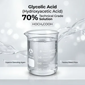 70% Glycolic Acid Solution Industrial Grade Organic Acid Skin Care Cosmetic Raw Materials Liquid Alpha-Hydroxyacetic Acid CAS