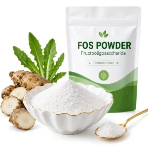 95% Fructooligosaccharides FOS Powder Food Grade Prebiotic Fiber Bulk Ingredient for Beverage Dairy Bakery & Supplements