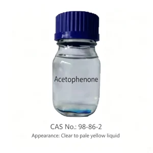 99% Purity Acetophenone CAS 98-86-2 High Boiling Point Solvent and Organic Intermediate for PVC Stabilizer