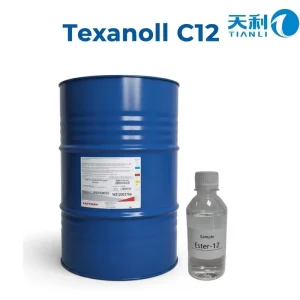Alcohol Ester 12 Texanol Industrial Grade Film Forming Agent 99% Purity for Coating Paper Rubber Textile Plastic Solvent