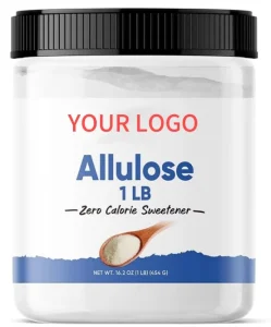 Allulose Sweetener (1 LB) Natural Low Carb Sugar Alternative 0 Calorie KETO Friendly Crystalline Powder for Adults