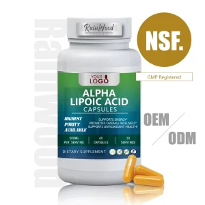 Alpha Lipoic Acid Capsules 500mg ALA Powder Supplement
