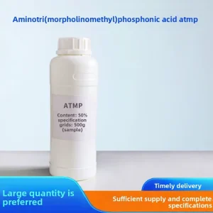 Aminotrimethylenephosphonic Acid (ATMP) 50% Organic Phosphonate Scale and Corrosion Inhibitor Chelating Agent for Water Treatment