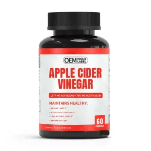 Apple Cider Vinegar Extract Supplement With Motherwort Plant AVC Capsules
