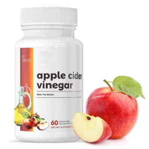 Apple Cider Vinegar and Turmeric Extract Capsules 2400 mg