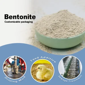 Bentonite Clay Powder Feed Grade Bentonite for Animal Feed Additive and Poultry Manufacturer