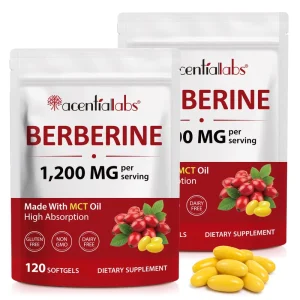 Berberine HCl Capsules, 1200mg