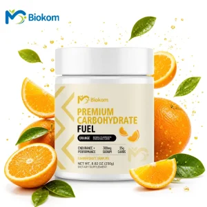 Biokom Premium Quality Carbohydrate Powder Fuel with 300mg Sodium Carbohydrate Drink Mix
