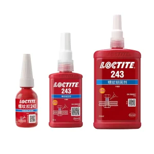 Blue Medium strength Primerless Threadlocker Anaerobic Adhesive Acrylic for Construction Works All Metals Heat Oil