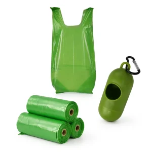 Bulk Custom Compostable Dog Poop Bags Dispenser Sanitary Portable Eco Friendly Pet Cleaning Supplies