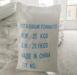 CAS 590-29-4 Potassium Formate Industrial Grade Potassium Organic Salt Methanoate White Powder 98% Purity Processing Aid
