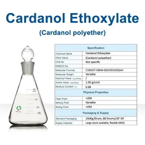 Cardanol Ethoxylate CAS Not specific Industrial Solvent Organic Intermediate High Purity