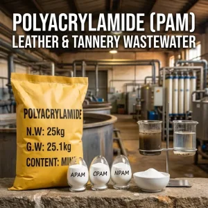 Cationic Polyacrylamide PAM Crystals High Purity Organic Chemical CPAM Flocculant For Industrial Effluent Sewage Paper Chemicals