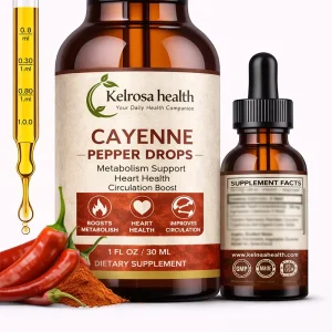 Cayenne Pepper Extract Dietary Supplement Organic Cayenne Pepper Liquid Drops