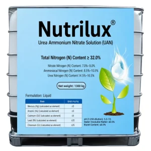 China Supplier Clear Liquid Nitrogen Fertilizer with Three Forms of Nitrogen for Precision Drip Irrigation Systems