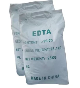 China Supply Food & Industrial Grade EDTA Disodium Salt High Purity White Crystal Powder Beverage Color Protection Additive