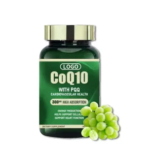 CoQ10 300mg Capsules Dietary Supplement for Adults Boosts Energy Supports Heart Fertility with PQQ