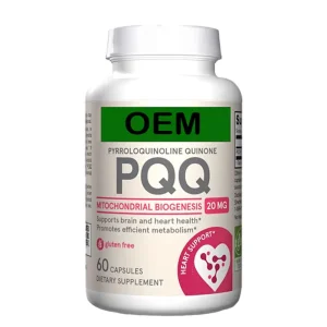Coenzyme Q10 PQQ Capsules Pyrroloquinoline Quinone Supplement