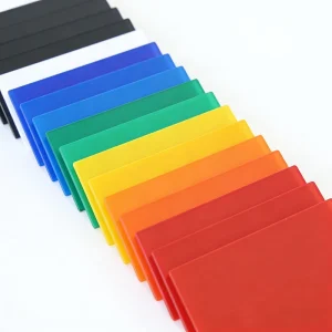Colored Acrylic Sheet Violet 5mm Matte Surface Signage for Book Fair UV Resistant 1220x2440mm Custom Size
