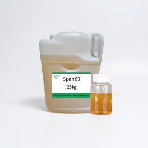 Cosmetic Grade CAS 1338-41-6 Non-ionic W/O Emulsifier Sorbitan Monooleate Span 80 for Shampoo and Face Wash