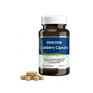 Cranberry Capsules with Grape Seed Green Tea Coenzyme Q10 for Cardiovascular and Urinary Health Support Dietary Supplements