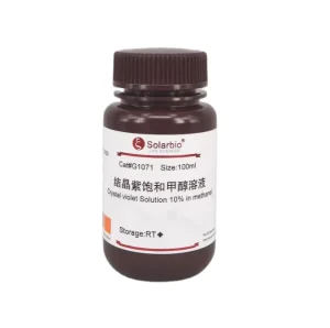 Crystal Violet Saturated Methanol Solution for Laboratory Reagent Scientific Research Raw Material
