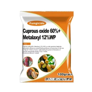 Cuprous Oxide 60% + Metalaxyl 12% WP Using Coco Care Guaranteed Prevent Fungus Factory Fungicides Agriculture