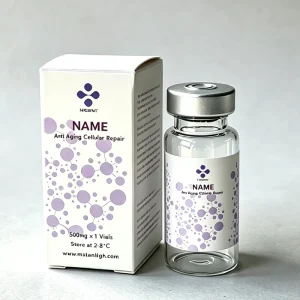 Custom OEM ODM Peptide Vial Boxes Paper Packaging with Blister Tray Insert Full Size & Design Customization