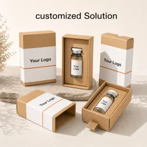 Custom Peptide Vial Packaging Boxes Pharmaceutical-Grade Packaging
