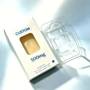 Custom Small Batch Eco Sticker Glossy Matte Lamination Box Kit for Skin Care Bottle 3ml 5ml 10ml Packs