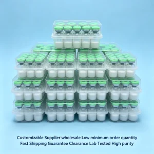 Customizable Glutathione Polypeptide Cosmetic Raw Materials Glass Bottle White Powder Whitening and Moisturizing 24h Shipping
