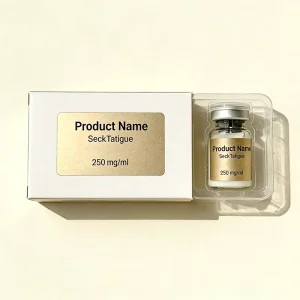 Customized Golden Label Waterproof Breathable Vinyl Adhesive Sticker Packaging Peptide Bottle Body Hot Stamping UV Food Barcode