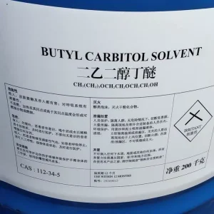 DEB Diethylene Glycol Monobutyl Organic Intermediate Ether Butyl Diglycol CAS 112-34-5 for Synthetic Plastics and Coating