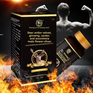Deer Penis Oyster Peptides Cordyceps Eucommia Male Flower Tablets Adult Goji Berry Ginseng Slices Oyster Pressed