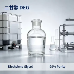 Diethylene Glycol (DEG) 99% Purity Syntheses Material Intermediates Liquid Petrochemical Industry