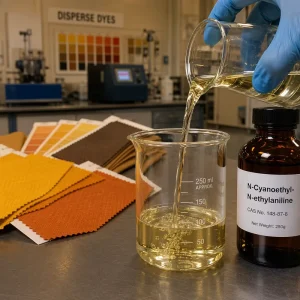 Disperse Red 73 And 145 Intermediate N Ethyl N Cyanoethylaniline CAS 148 87 8 98.8% High Purity Liquid