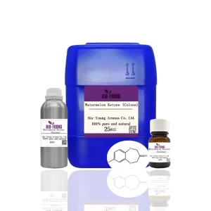 Distinctive Odor Synthetic Flavour Fragrance Watermelon Ketone CAS 28940-11-6 C10H10O3 Tobacco Flavor