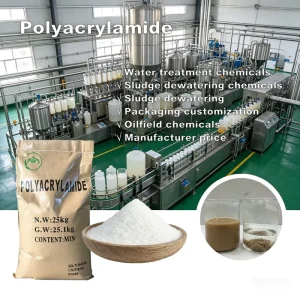 Drilling Mud Additive Chemical Polymer Anionic Polyacrylamide Flocculant PAM APAM PHPA Oil Displacing Agent Fracturing Fluid